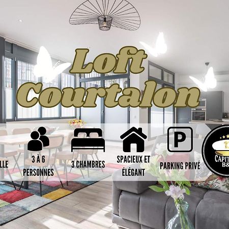 Loft Courtalon - Haut Standing - Patio - Parking Prives Διαμέρισμα Τρουά Εξωτερικό φωτογραφία